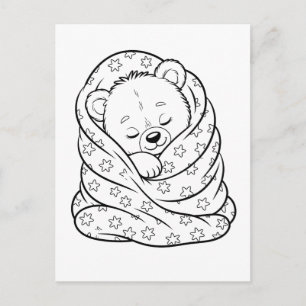 Colour Me Panda Kids Activity Cards