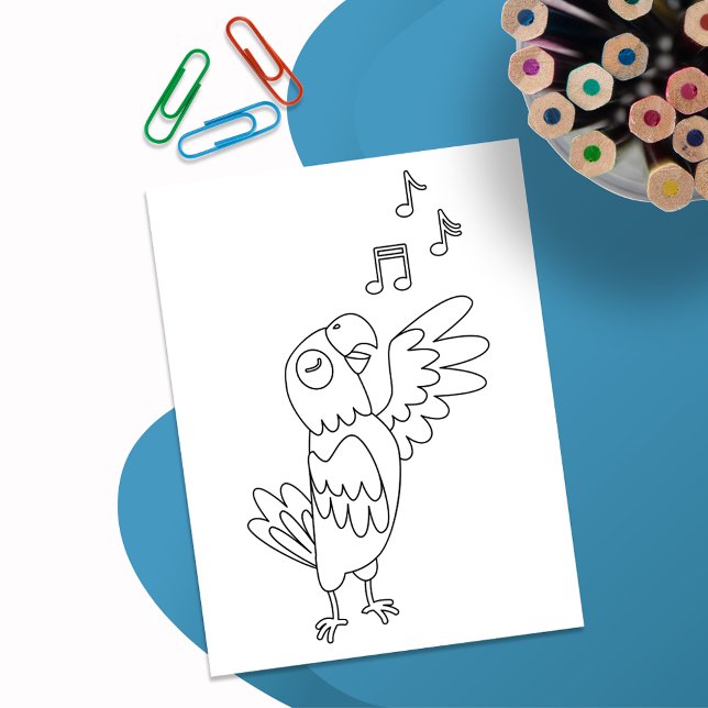 Colour Me Parrot Sings | Activity Cards (Creator Uploaded)