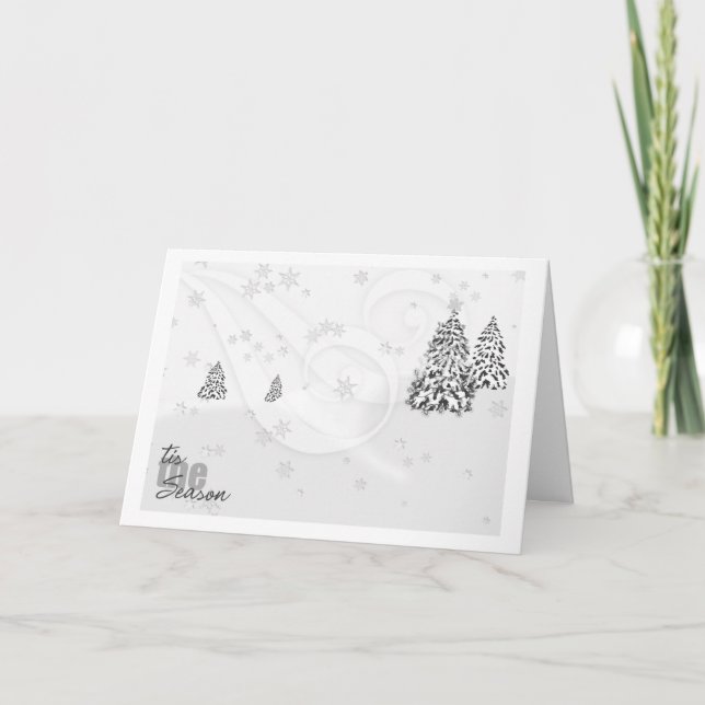 Colour Me - Tis the Season Holiday Card (Front)