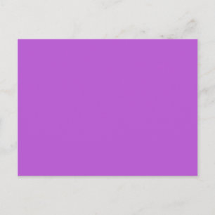 colour medium orchid postcard