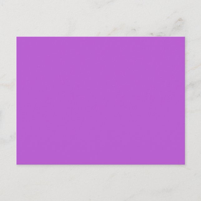 colour medium orchid postcard (Front)