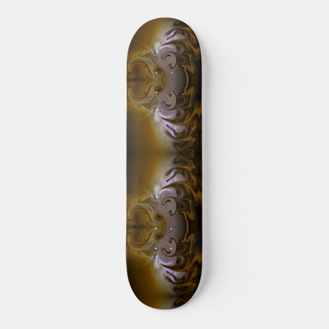 colour miel remolino skateboard (Front)