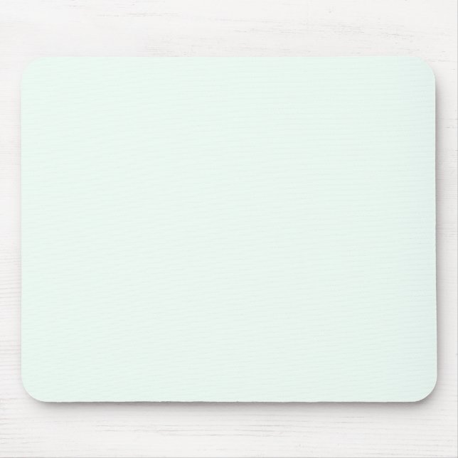 colour mint cream mouse pad (Front)