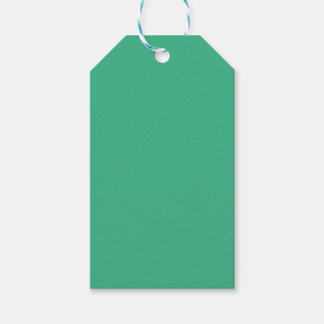 colour mint gift tags (Front)
