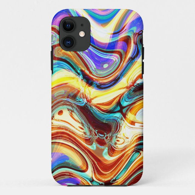 Colour Mix 02 iPhone Case (Back)