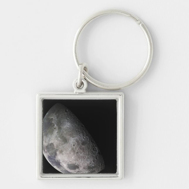 Colour mosaic of the Earth's moon Key Ring (Front)