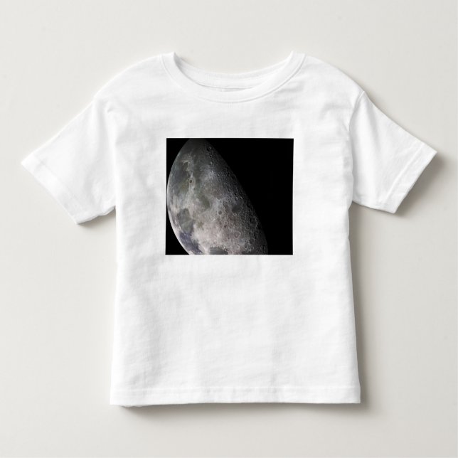 Colour mosaic of the Earth's moon Toddler T-Shirt (Front)
