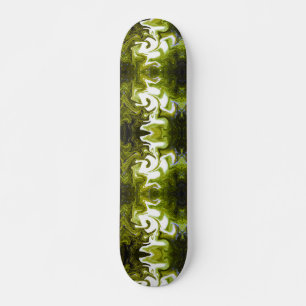colour mostaza con blanco skateboard