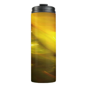 Colour multicolored abstract background,  movement thermal tumbler