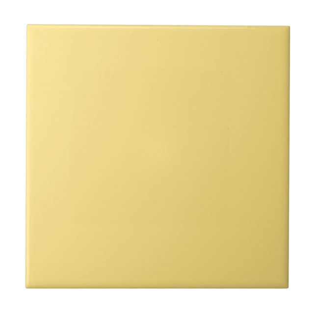 colour mustard ceramic tile (Front)