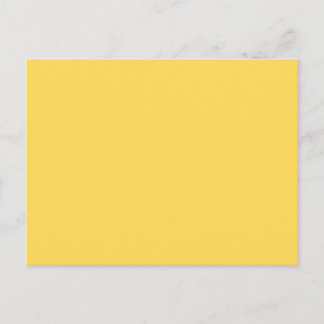 colour mustard postcard
