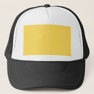 colour mustard trucker hat