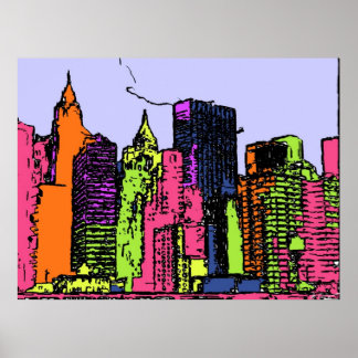 Colour My City Poster