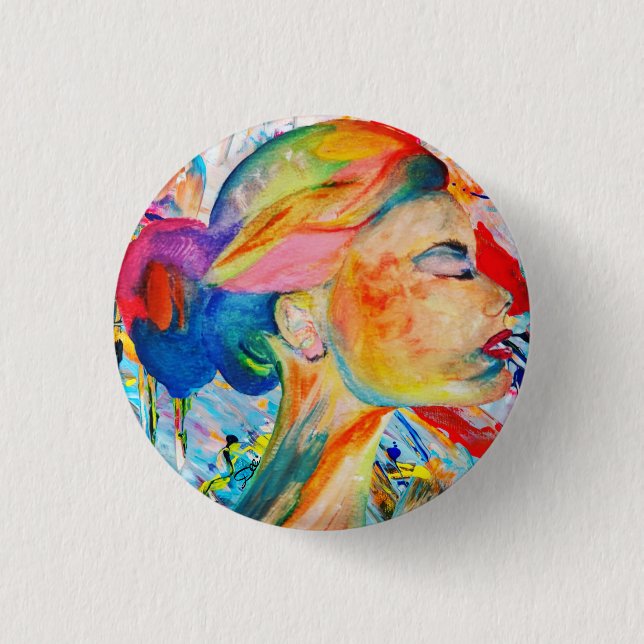 Colour My World Button (Front)