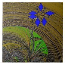 "Colour My World" Ceramic Photo Tile