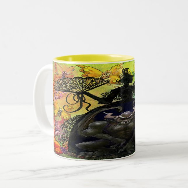 Colour n Darkness Two-Tone Coffee Mug (Front Left)