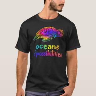 Colour Oceans Of Possibilities Summer Reading 2022 T-Shirt