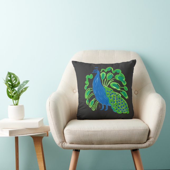 Colour Of Feathers  Cushion (Chair)