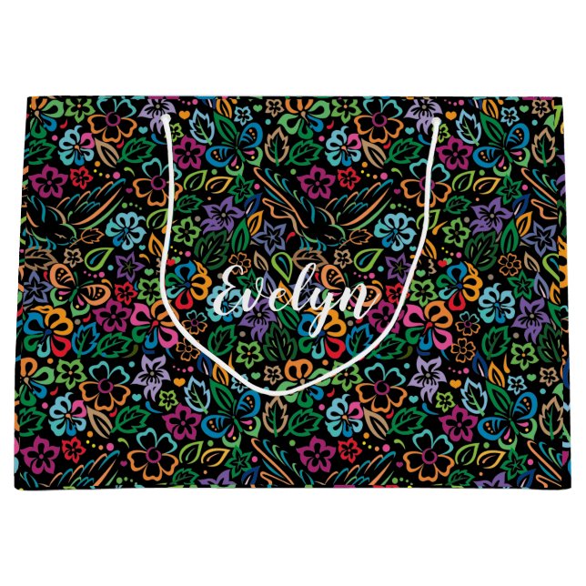 Colour of Life Custom Gift Bag - Small, Glossy (Front)