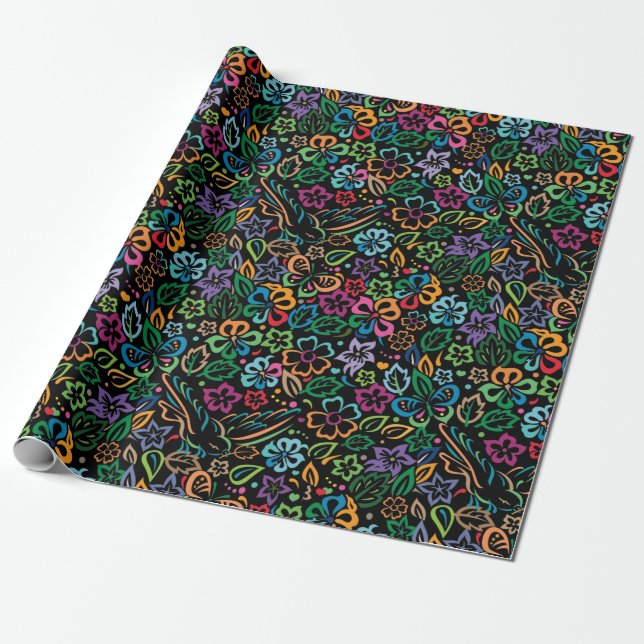 Colour of Life Wrapping Paper (Unrolled)