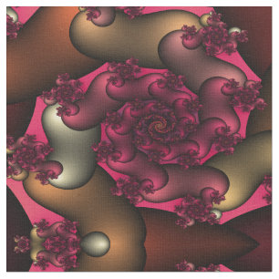 Colour Of Love Fractals Fabric