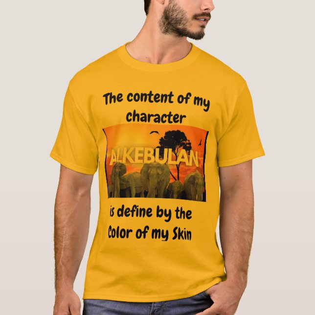 Colour of my skin  T-Shirt (Front)