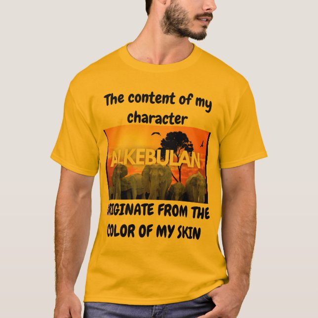 Colour of my skin  T-Shirt (Front)