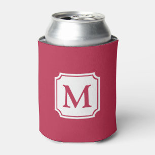 Colour of the year 2023 Viva Magenta Monogram Can Cooler