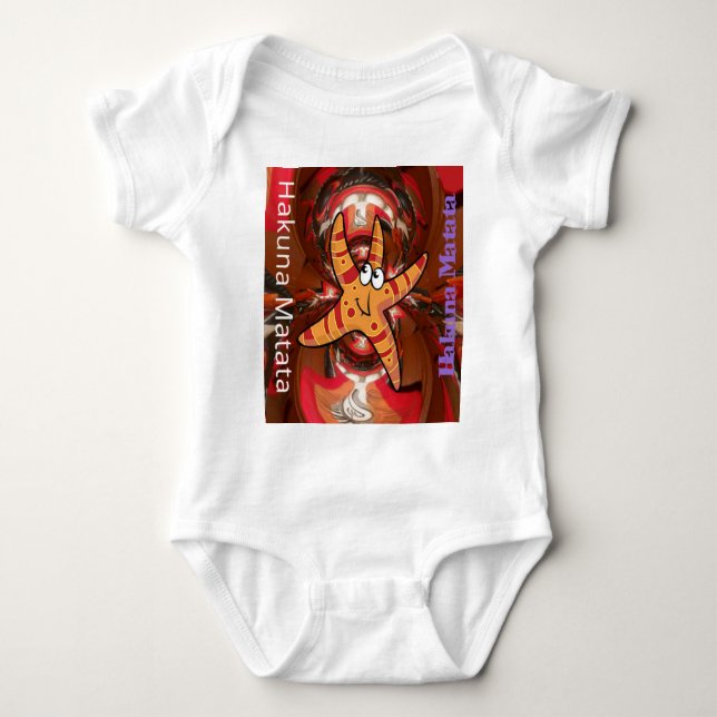 Colour on the run baby bodysuit (Front)