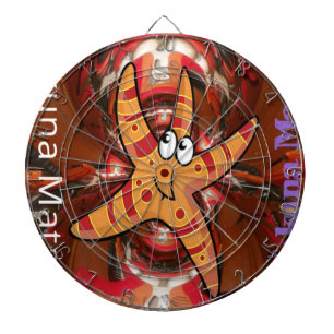 Colour on the run dartboard