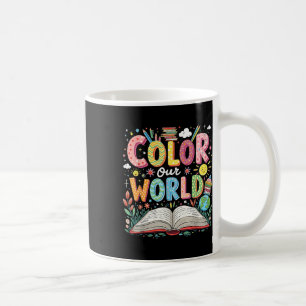 Colour Our World Book Reading Program 2025 Summer Coffee Mug