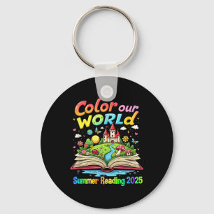 Colour Our World Summer 2025 Summer Reading Progra Key Ring