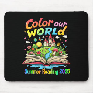 Colour Our World Summer 2025 Summer Reading Progra Mouse Pad