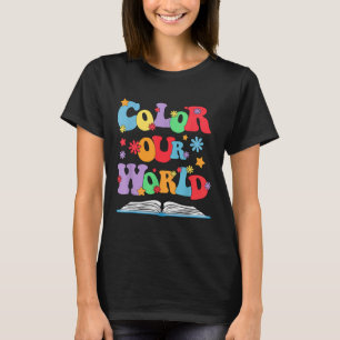 Colour Our World Summer Reading 2025 Creativity En T-Shirt
