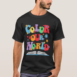 Colour Our World Summer Reading 2025 Creativity En T-Shirt