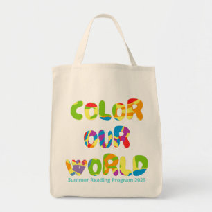 Colour Our World Summer Reading 2025 Creativity Tote Bag