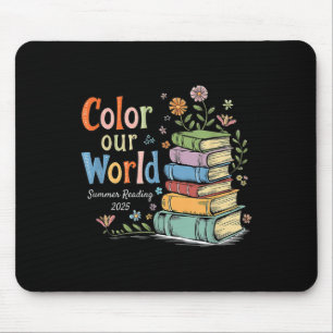 Colour Our World Summer Reading 2025 Library Progr Mouse Pad