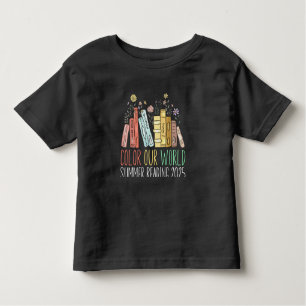Colour Our World Summer Reading 2025 Toddler T-Shirt