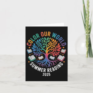 Colour Our World Summer Reading Program 2025 