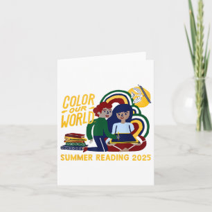 Colour Our World Summer Reading Program 2025 Book