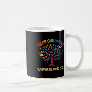 Colour Our World Summer Reading Program 2025 Books Coffee Mug