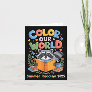 Colour Our World Summer Reading Program 2025 Funny