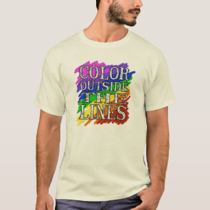Colour Outside The Lines t-shirt