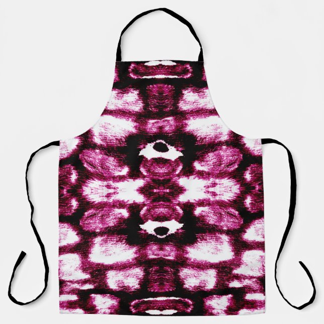 Colour Paint Background. Aquarelle Art. Liquid Ink Apron (Front)