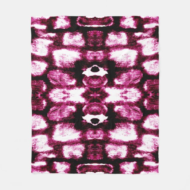 Colour Paint Background. Aquarelle Art. Liquid Ink Fleece Blanket (Front)