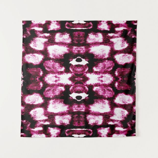 Colour Paint Background. Aquarelle Art. Liquid Ink Tapestry (Front)