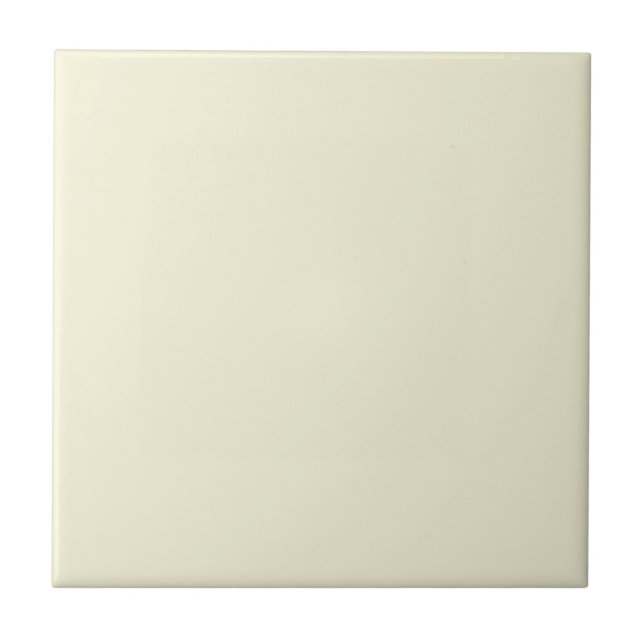 colour pale goldenrod ceramic tile (Front)