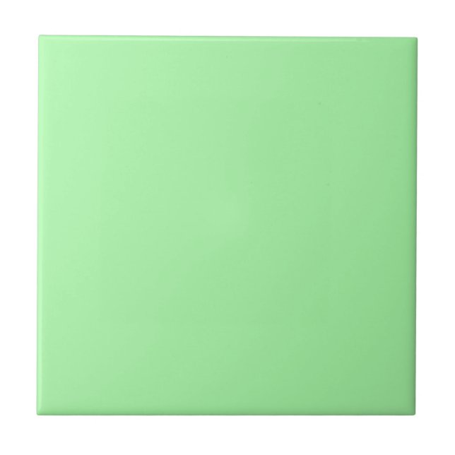 colour pale green ceramic tile (Front)