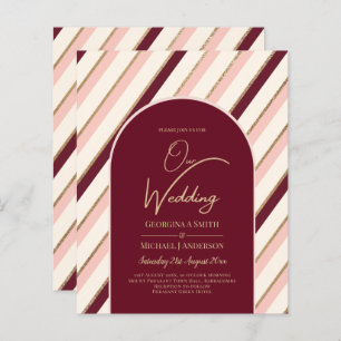 Colour Palette Burgundy Pink Gold Wedding