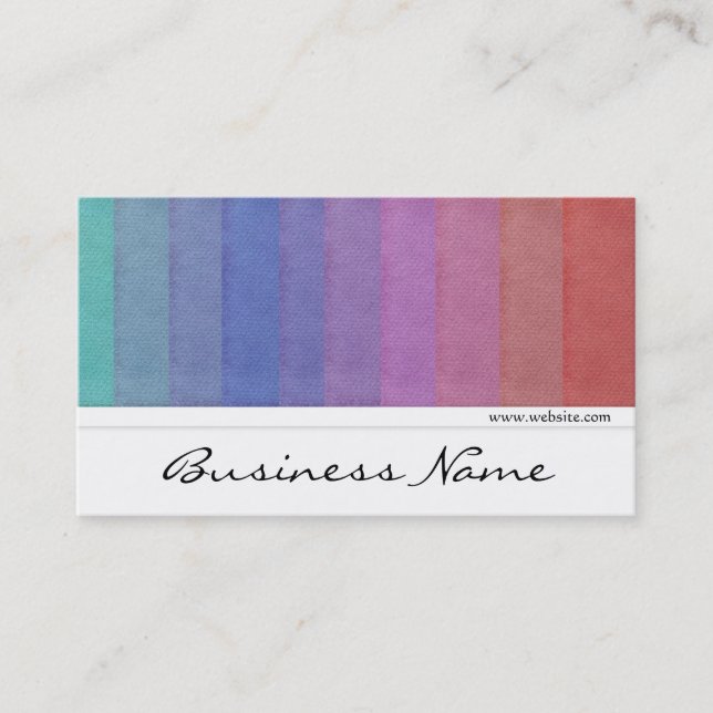 Colour Palette Design 5 Business Cards (Front)